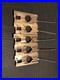 Mills Slot Machine Bronze Slides (5 Cent Coin) Lot Of 5