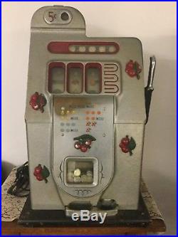 Mills Slot Machine / Nickel / Cherries
