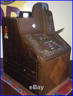 Mills Smoker Antique Slot Machine