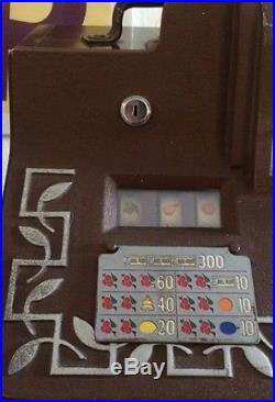 Mills Smoker Antique Slot Machine