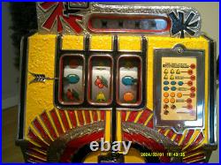 Mills War Eagle 25 Cent 1930's Slot Machine Watch Video