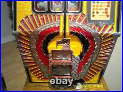 Mills War Eagle 25 Cent 1930's Slot Machine Watch Video