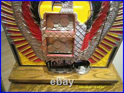 Mills War Eagle 25 Cent 1930's Slot Machine Watch Video