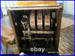 Mills War Eagle 25 Cent 1930's Slot Machine Watch Video