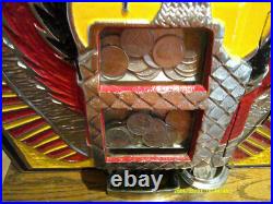 Mills War Eagle 25 Cent 1930's Slot Machine Watch Video