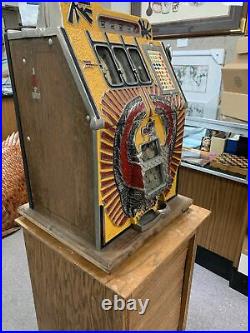 Mills War Eagle Slot machine Working Condition Very Rare Do Not Miss This One