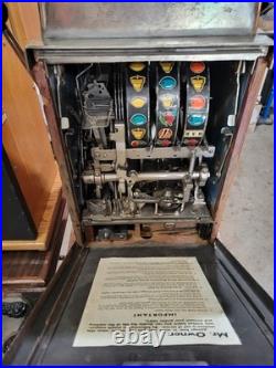 Mills Working 10 Cent Hightop Slot Machine