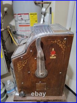 Mills Working 5 Cent 4 Column Vendor Slot Machine With Jackpot Mills Working 5 Cent 4 Column Vendor Slot Machine With Jackpot