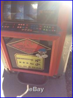 Mills antique Vintage 5 Cent slot machine