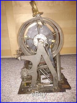 Mills antique gooseneck 1776 bell nickel 5 cent slot machine / trade stimulator