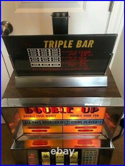 Nickel $0.05 5 Cent Vintage Bally Slot Machine 1960s Electronic