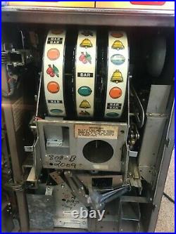 Nickel $0.05 5 Cent Vintage Bally Slot Machine 1960s Electronic