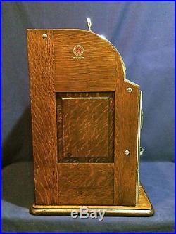 O. D. JENNINGS 5-cent Operator Bell Revamp Jackpot Slot Machine 1933