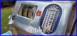 O D Jennings 5c Standard Chief Nickel Slot Machine, circa 1920's needs repair