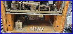 O D Jennings 5c Standard Chief Nickel Slot Machine, circa 1920's needs repair