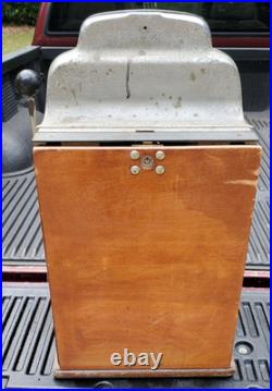 O D Jennings 5c Standard Chief Nickel Slot Machine, circa 1920's needs repair