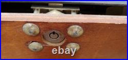 O D Jennings 5c Standard Chief Nickel Slot Machine, circa 1920's needs repair