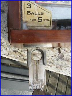 ORIGINAL 1933 A. B. T. MFG. CO. 1cent MERRY-GO-ROUND ROULETTE TRADE STIMULATOR