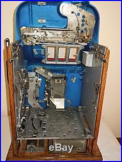 ORIGINAL 1940's 50¢ Mills 777 HI TOP Antique Slot Machine RESTORED
