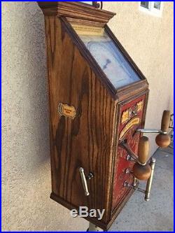 OWN A CLASSIC penny arcade machine-complete and perfectly working