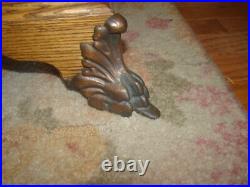 Oak Slot Machine Stand for Vintage Antique Slot Machine Great Condition