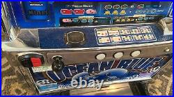 Ocean Blue Token Slot Machine For Parts Local Pickup Please Read Description