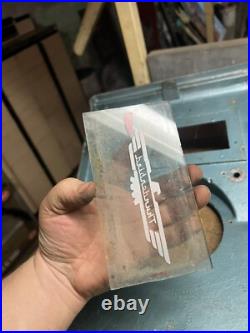 Old Fair Play Mills Coin Slot Machine Metal Faceplate Frame Thunderbird Parts Old Fair Play Mills Coin Slot Machine Metal Faceplate Frame Thunderbird Parts