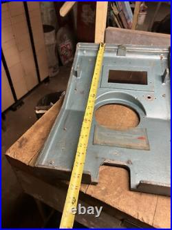 Old Fair Play Mills Coin Slot Machine Metal Faceplate Frame Thunderbird Parts Old Fair Play Mills Coin Slot Machine Metal Faceplate Frame Thunderbird Parts