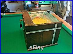 Original 1930's Rockola Sweepstakes Penny Machine with Gum Feature working