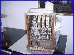 Original 1932 Mills Roman Head Slot Machine with Gold Award- needs T. L. C. NO RES