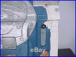 Original 1932 Mills Roman Head Slot Machine with Gold Award- needs T. L. C. NO RES
