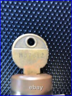 Original Mills Slot Machine Back Door Lock and Key Matching Serial Numbers
