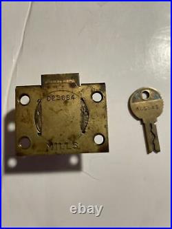 Original Mills Slot Machine Lock And Key