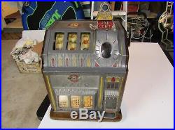 Pace 1 Cent Slot Machine, 1920's Thirty's Original Paint