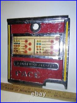 Pace Bantam Antique Slot Machine Front Door Part