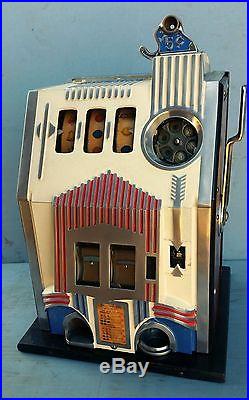 Pace Mfg. The Kitty antique slot machine