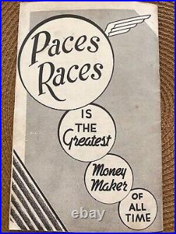 Paces Races Operating and Service Manual ORIGINAL