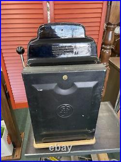 Quarter $0.25 Antique Jennings Black Hawk vintage Slot Machine