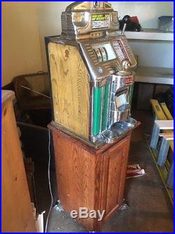 Rare Jennings Antique Slot Machine Nevada Club Baby Buckaroo