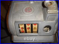Rare 1920's JENNINGS DUTCH BOY 10c SLOT MACHINE once owned by TV's Joker Wild