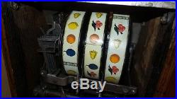 Rare Antique Pace Nickel Slot Machine Working, From Estate collection