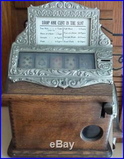 Rare Caille Brothers Oak Good Luck Trade Stimulator Cigar Machine