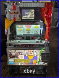Rare Gundam Pachinko Slot Machine 1 One Year War Bandai Japan Import Game Robot