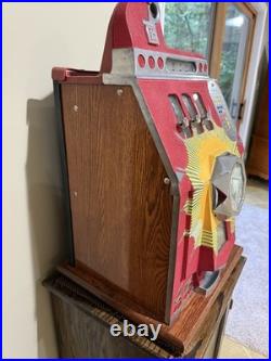 Rare Mills Melon Top Jackpot Slot Machine