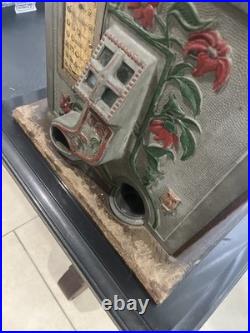 Rare Vintage Mill's Poinsettia Gooseneck 25 Cent Slot Machine