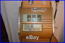 Rare Vintage Sega 25 Cent Slot Machine