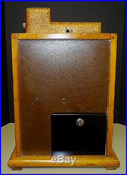 Reduced 1941 Antique Mills QT Bell Sweetheart Nickel Slot Machine 3-Reel Fun
