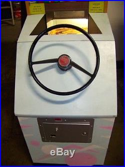 Restored 1962 Williams Road Racer Coin-Op Penny Arcade Driving Game Rare Machine