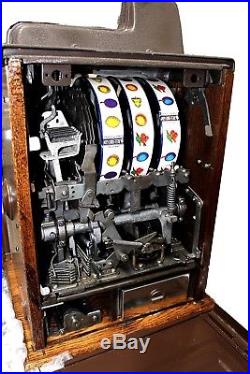 Restored Mills 25cent Bursting Cherries Slot Machine