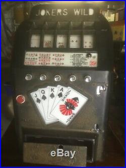 Rocky Glen Amusement Park Pennsylvania Jokers Wild Slot Machine